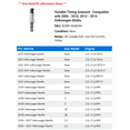 thumbnail image 2 of Variable Timing Solenoid - Compatible with 2006 - 2010, 2012 - 2014 Volkswagen Beetle 2007 2008 2009 2013, 2 of 2