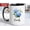 Black, variant on Hydrangea Personalized Mug Hydrangea Name Mug Hydrangea Coffee Cup Hydrangea Custom Gift f