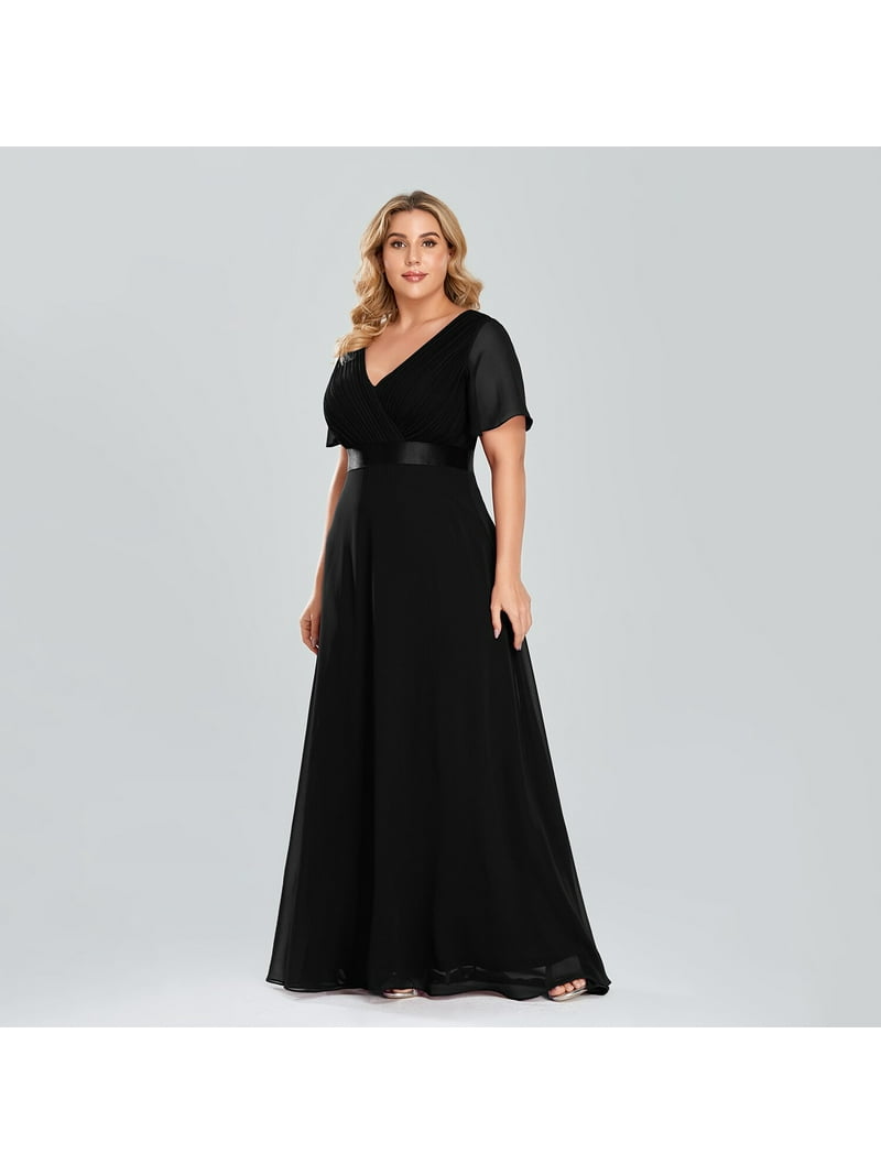 strapless open back dress Black Starlit Soirée Sheath Dress