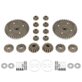 thumbnail image 1 of Kit de Engranaje Diferencial Delantero y Trasero Mejorado para Coche RC 22049 para 39T XV02 TT02 MB01 BT01 XM01 Accesorios Mejorados para Coche RC, 1 of 5