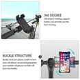 thumbnail image 3 of Niceauty Black Adjustable Motorbike Phone Mount with 360 Degree Rotation for Secure Cycling, 3 of 8