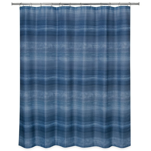 Blue Striped Shower Curtains Blue Striped Shower Curtains