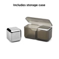 thumbnail image 4 of Juego de Piedras Enfriadoras Jumbo de Acero Inoxidable Rabbit para Whiskey, 4 of 5