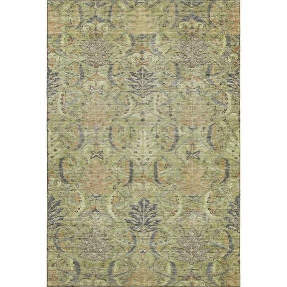 Dalyn Rugs Premium Machine Washable Mayfield AMF1082 Aloe 2'6" x 3'10" Rug