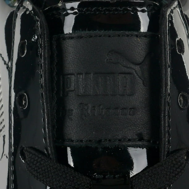 Black patent leather puma sneakers outlet