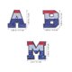 thumbnail image 2 of EXHUMKY 26Ud Letras Decorativas Con Lentejuelas Para Personalizar Chaquetas Y Accesorios, 2 of 6