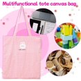 thumbnail image 4 of GHSDFBB Beach Bag u2013 Double-Side Multifunctional Canvas Tote Bag, Reusable Handbag Storage Bag Two-Color, 4 of 7