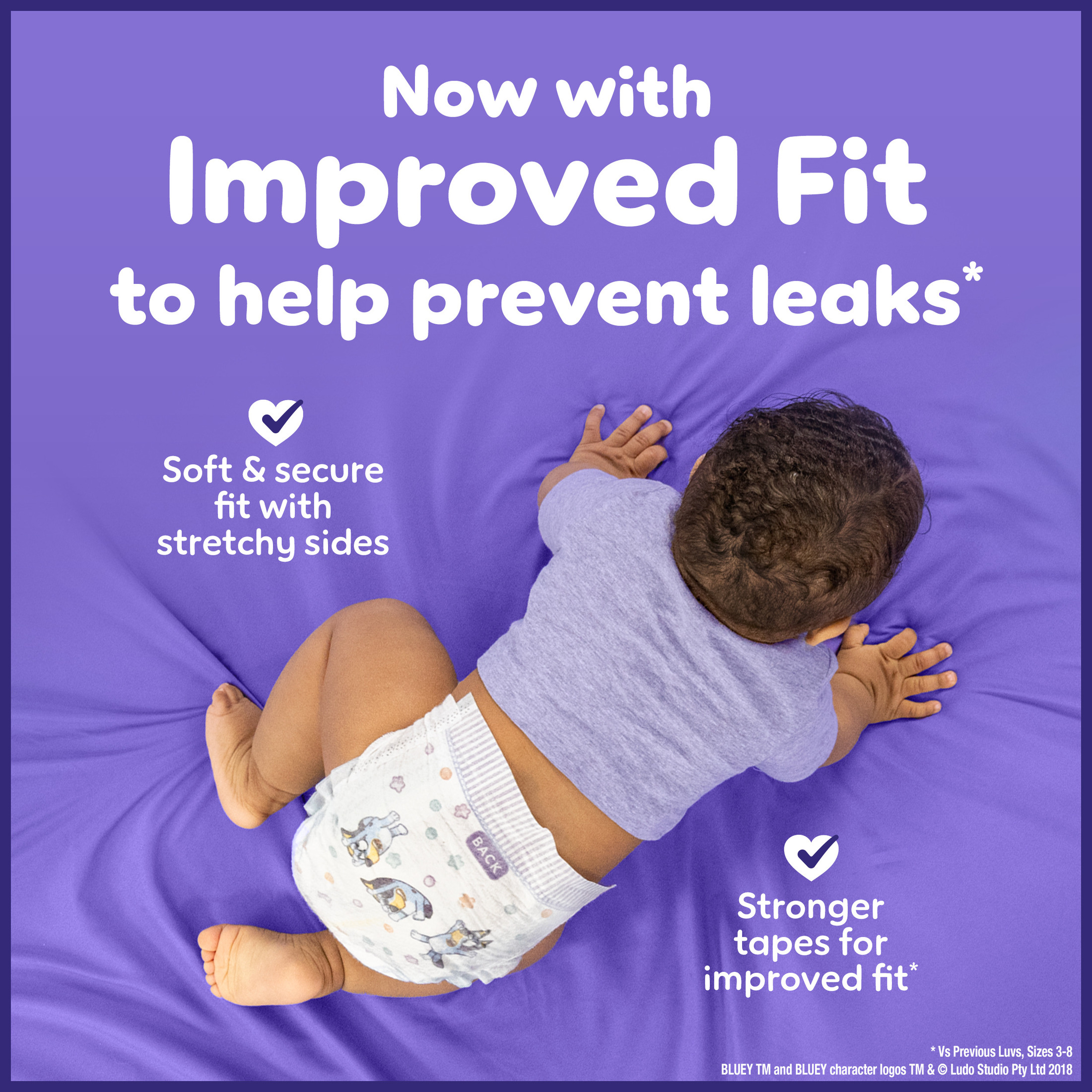 Pañales Luvs Platinum Protection Talla 5, 24 piezas (Selecciona para más opciones) 3