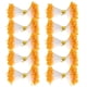 thumbnail image 1 of 900 piezas de estambre artificial de yeso de color naranja, ramo de simulación de doble extremo, accesorios (0.039 in (14 #)), 1 of 8