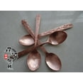 thumbnail image 5 of Wollet Hand-made Pure Copper Spoon, 16cm(6.29'') Copper Tableware,Solid Thick Chopsticks, 5 of 6