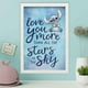 thumbnail image 5 of Decoración de pared Disney Lilo y Stitch Love You More Kids, 5 of 5