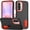 Black/Orange, variant on For Samsung A27 Rugged Case,Dual Layer Cover,Kickstand Dustproof Military Grade Shockproof Phone Case Shell for Galaxy A27 6.7"(Gray/Green)