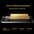 thumbnail image 6 of Xiaomi POCO X8 PRO MAX 5G Ai Blue, 512GB+12GB 6.83" AMOLED 120Hz 50MP 8500mAh NFC Dual SIM Unlocked Model Tmobile Mint Tello & Global 2602BPC18G, 6 of 8