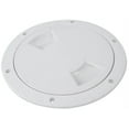 thumbnail image 2 of Attwood 6" Deck Plate, White, 2 of 2