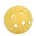 thumbnail image 1 of 20 piezas de plástico perforado shamjiam para entrenamiento de práctica amarillo, 1 of 4