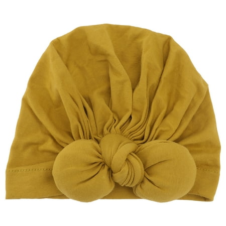 

Turban Headwrap Baby Newborn Infant Toddler Caps Child Hair Beanie Kids Hats Girl Hat Hospital Head Bow