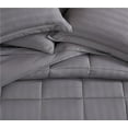 thumbnail image 5 of The Nesting Company Maple Dobby Stripe Bed in a Bag Bedding Set 8 Piece Comforter Set and Sheet Set Set, 5 of 7