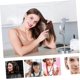 thumbnail image 5 of Peine de madera para masaje capilar, peine de sándalo con dientes anchos y redondeados para todo tipo de cabello (mujer)., 5 of 5