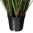 thumbnail image 2 of Vickerman 36" Artificial Potted Green Straight Gras and Cattails., 2 of 6