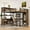 Wood + MDF+Metal + Queen, variant on Luckynote Queen Size Metal Loft Bed, Heavy Duty Frame with Wardrobe, L-Shaped Desk, Storage Cubes and Shelves, White Woodgrain