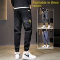 thumbnail image 3 of Pants Men‘s New Spring 2024 Loose All-match Work Pants Summer High-end Fashion Explosions Men‘s Jeans, 3 of 7