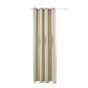 thumbnail image 1 of Cortinas opacas con ojales sólidos con aislamiento térmico para sala de estar (beige 1 panel 39x98in), 1 of 8