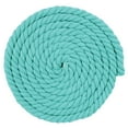 thumbnail image 4 of Super Soft 3 Strand Twisted Cotton Rope (Light Blue, 1/2 Inch x 10 Feet), 4 of 4