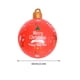 thumbnail image 3 of 23" Inflatable Christmas Ball PVC Inflatable Decorated Ball Large Holiday Inflatables Outdoor Decorations Xmas Blow up Yard Decor Giant Ornaments for Year Festive Christmas Themed Party Decor, 3 of 6