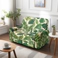 thumbnail image 4 of Xixirimido Loveseat Recliner Cover 6-Pieces Stretch Recliner Sofa Covers Reclining Couch Slipcover Washable Furniture Protector for Pets(2Seater), Green Tropical Leaves, 4 of 8