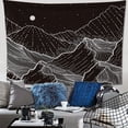 thumbnail image 2 of Tapestry Mountain Peak, microtela de pared, 130 x 148 cm, decoración de habitación, 2 of 2