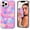 Colorful Heart, variant on Magnetic for iPhone 15 Plus Case Cute for Women, [Compatible with Magsafe][Drop Protection] Slim Colorful Flowers Oil Painting Printed Girly Floral Phone Case for iPhone 15 Plus