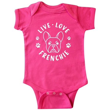 

Inktastic Live Love Frenchie Gift Baby Boy or Baby Girl Bodysuit
