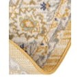 thumbnail image 7 of Unique Loom Whitney Collection Area Rug - Bordeaux (3' x 5' 3" Oval Tuscan Yellow/Blue), 7 of 7