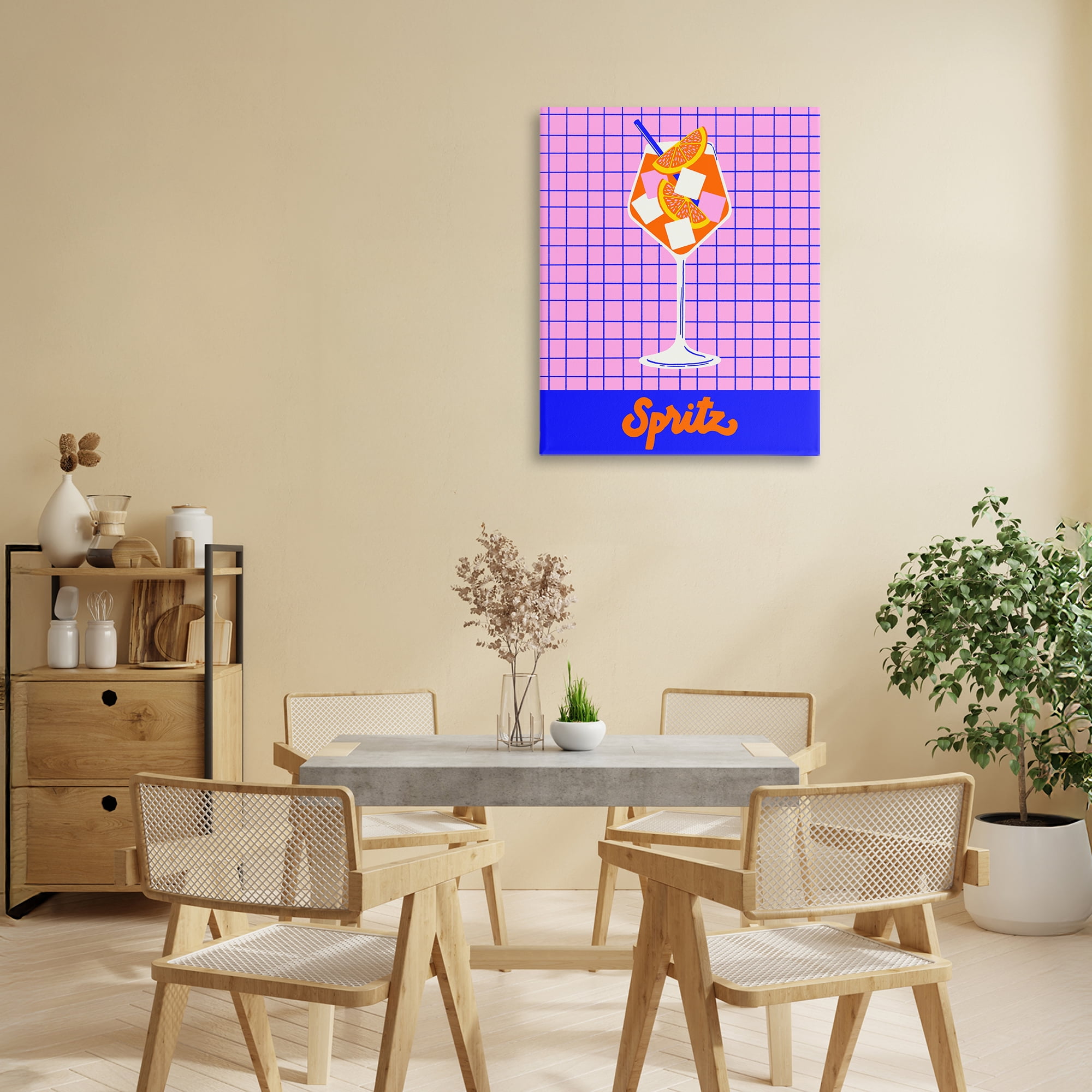 Stupell Industries Colorful Summer Spritz Drink Canvas Wall Art, design by Indira Prieto | IndySign
