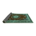 thumbnail image 2 of Ahgly Company Indoor Rectangle Persian Turquoise Blue Traditional Area Rugs, 6' x 9', 2 of 4