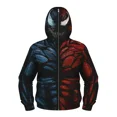 thumbnail image 1 of Sudadera con capucha de superhéroe Spiderman de Los Vengadores para niños, Miles Morales, sudadera con cremallera 3D, chaqueta de Iron Man, disfraz de cosplay de anime para niños y niñas, 1 of 1