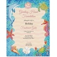 Joyful Seaside Extravaganza Invite Special Event Birthday Theme Paper