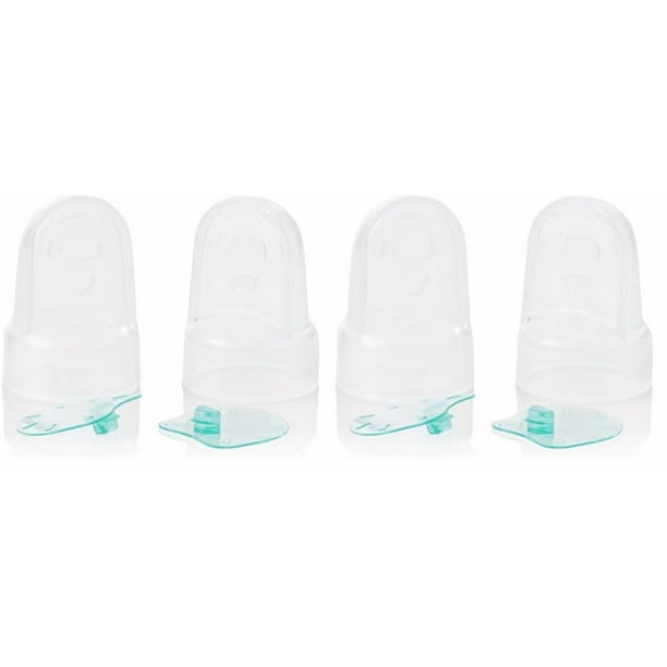 Membranas y válvulas de silicona de repuesto para extractores de leche Evenflo Advanced (2 unidades de cada uno) (paquete de 2)