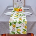 thumbnail image 3 of Easter Table Runner Bunny Egg Duck Flower Dining Table Runner Wedding r Anti-Stain Rectangular Table Runner For Dining r, 3 of 5
