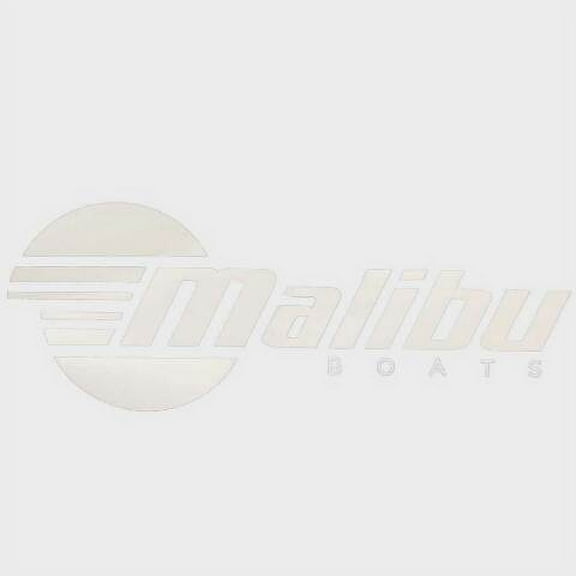 Malibu Boat Logo Decal 5922004 | White Sticker Emblem