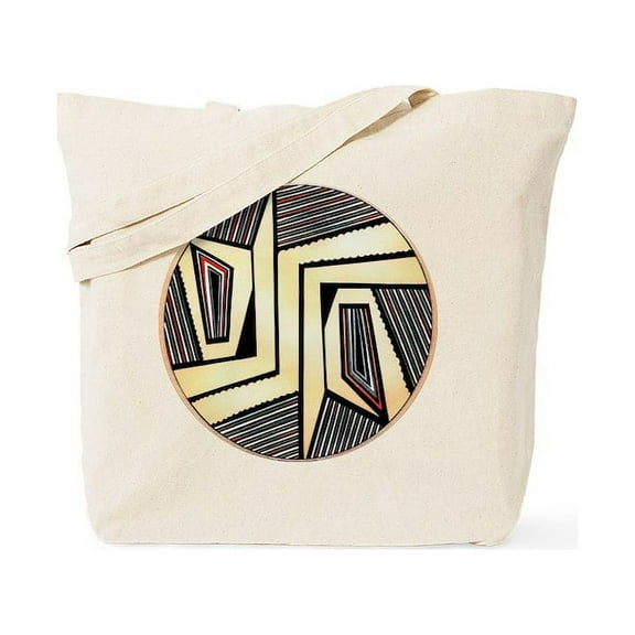 CafePress - MIMBRES DOORS BOWL DESIGN Tote Bag - Unisex Canvas Tote Bag, Beige, 1-Piece
