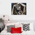 thumbnail image 4 of GOSMITH Candido Portinari Crying Woman Poster Decorative Painting Canvas Wall Art Living Rooms Bedroom Painting, 4 of 4