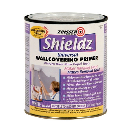 Zinsser Wallcovering Primer Low Odor 2 Hr 1 Qt Case of 6