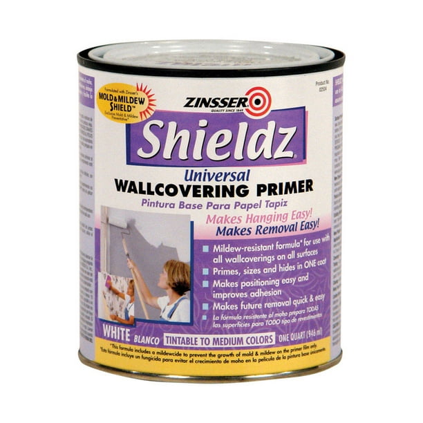 Zinsser Wallcovering Primer Low Odor 2 Hr 1 Qt Case of 6