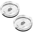 thumbnail image 1 of 2 Pack Tumbler Lids, Old Rtic Style, Straw Friendly, Spill Proof Lids with Open/Close Tumbler Lid (20oz), 1 of 5