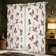 thumbnail image 2 of Manfei Wild Mallard Duck Blackout Curtains Set of 2 (52x84 Each),Farmhouse Cabin Curtain, 2 of 6