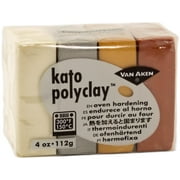 Kato Polyclay 2oz 4-Color Set-Metallic