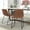 Light Brown LeatherSoft/Black Frame, variant on Flash Furniture Butler Faux Leather Dining Chair, Set of 2, Gray/Black