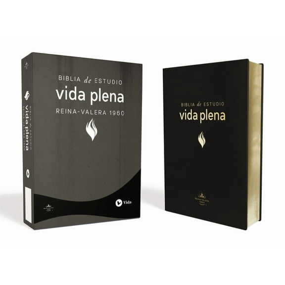 Biblia de Estudio de la Vida Plena-RV 1960, (Hardcover)