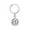 Steel, variant on Football Cremation Jewelry for Ashes Urn Keychain Lockets for Human/Pet Ashes Holder Keyring